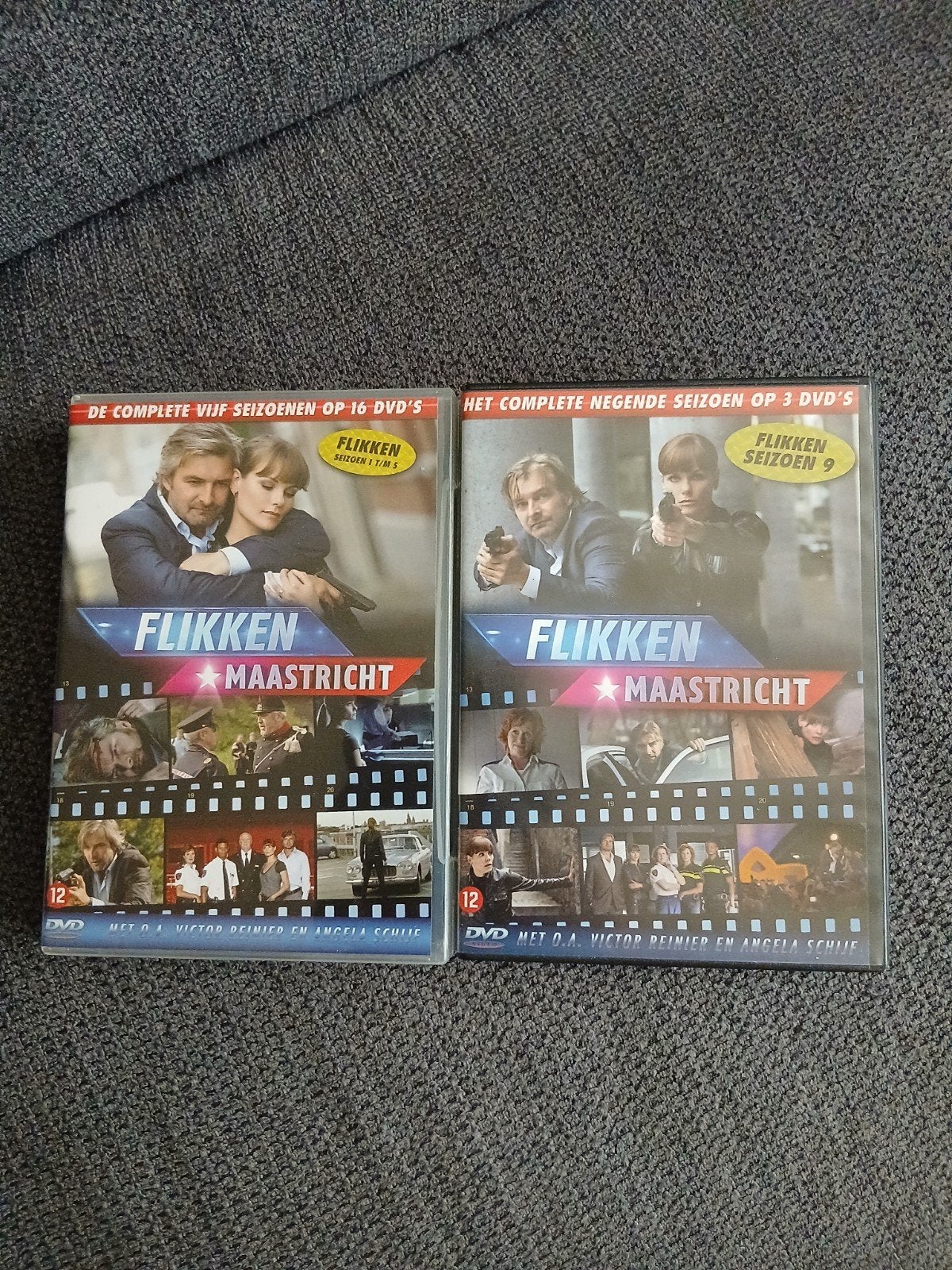 Flikken Maastricht Seizoen 1 t/m 5 & Seizoen 9 DVD Boxsets, Vanaf 12 jaar, Ophalen, Zo goed als nieuw, Detective en Krimi