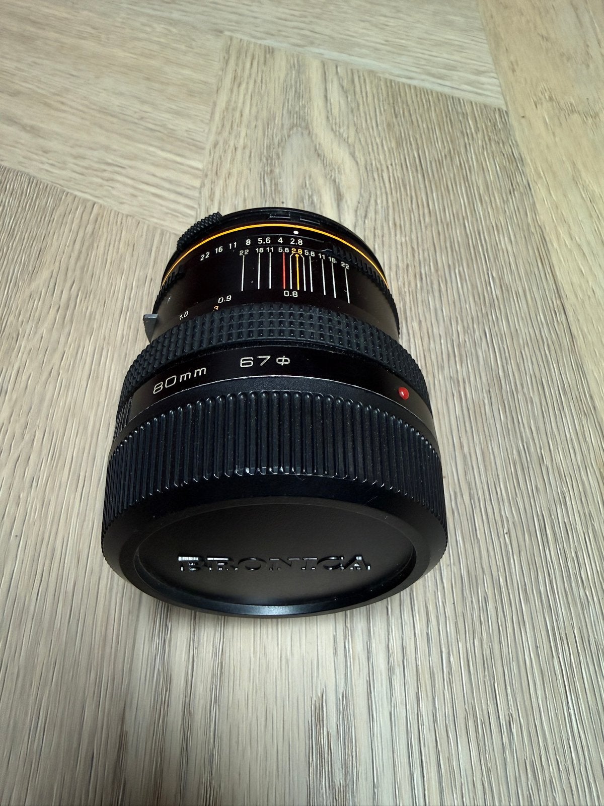 Zenza Bronica Zenzanon 80mm f/2.8 Lens (Bronica SQ), Audio, Tv en Foto, Gebruikt, 80 mm, Ophalen of Verzenden, Standaardlens