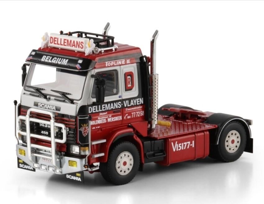 WSI SCANIA 143 M - DELLEMANS, Wsi, ., Nieuw, Ophalen of Verzenden