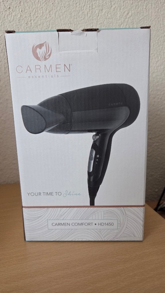 Fohn Carmen Comfort nieuw in doos, Ophalen of Verzenden, Nieuw, Haarverzorging