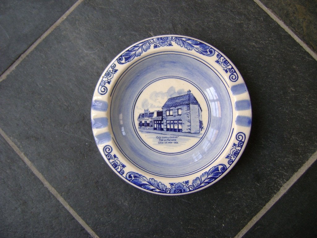 Delfts blauw - Oude asbak - Gilze - onbeschadigd, Antiek en Kunst, Ophalen of Verzenden