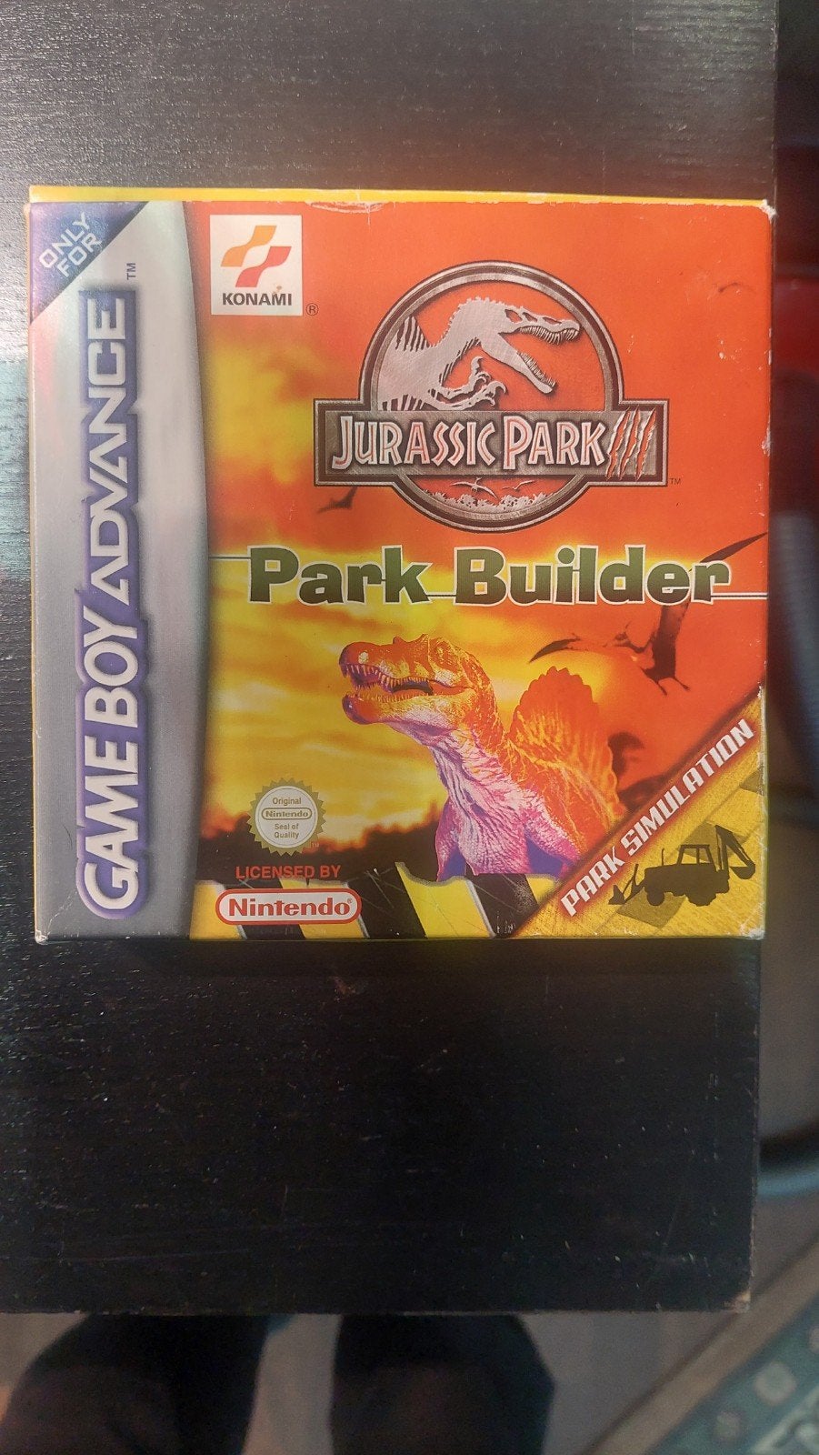 Game Boy Advance Jurassic Park 3 - Park Builder, 1 speler, Ophalen, Zo goed als nieuw, Vanaf 3 jaar