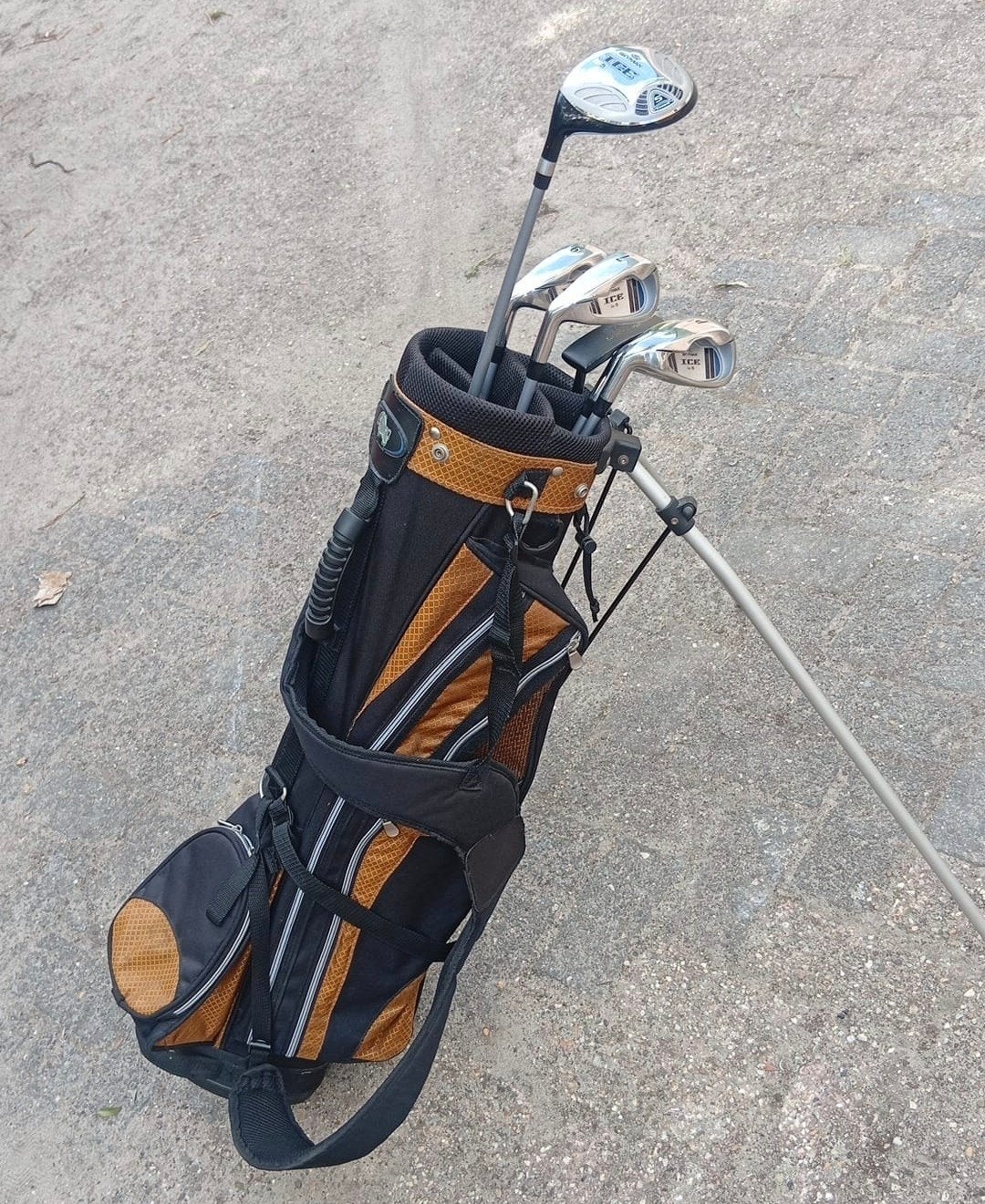 Skymax linkshandige dames golfset met golftas, Ophalen of Verzenden, Gebruikt, Set