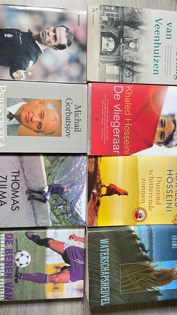 8x zomer leesvoer biografie romans sport verhalen, Ophalen of Verzenden, Zo goed als nieuw