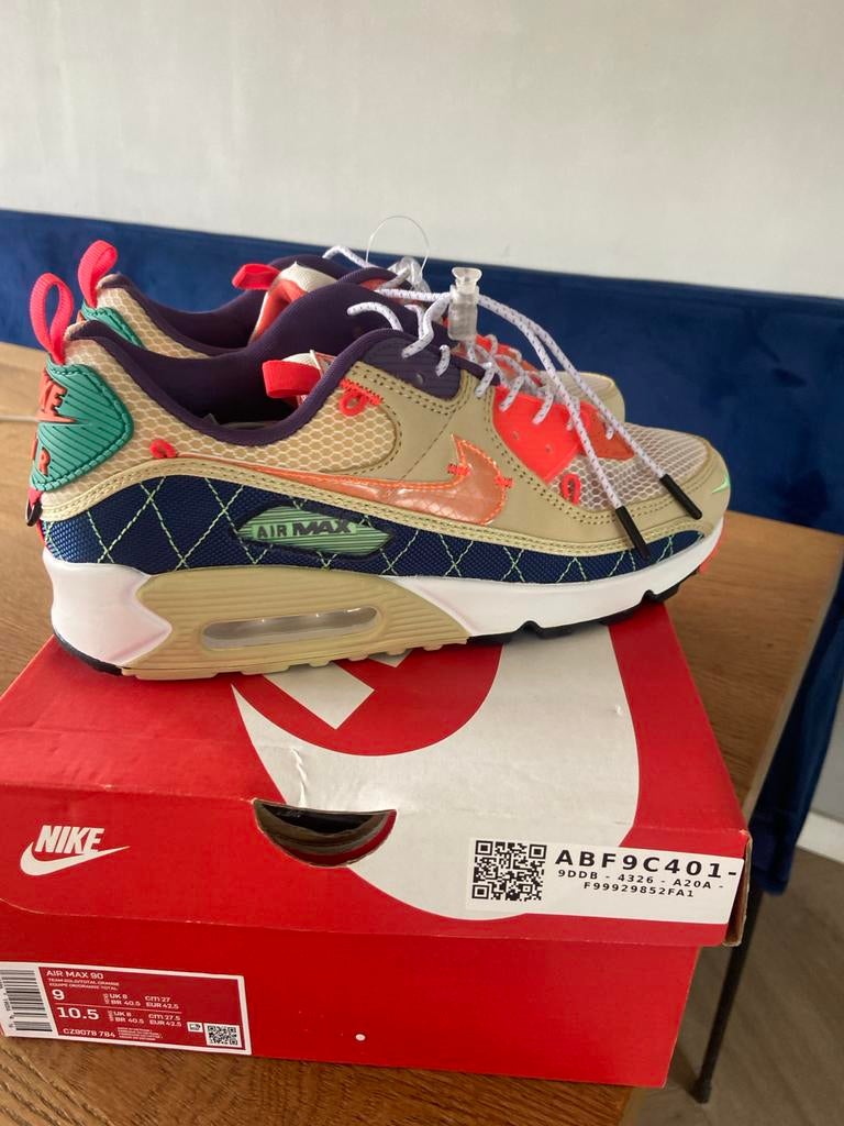 Nike Air Max 90 Trail Team Gold Sneakers, Kleding | Heren, Schoenen, Ophalen of Verzenden, Nieuw, Overige kleuren, Sneakers of Gympen