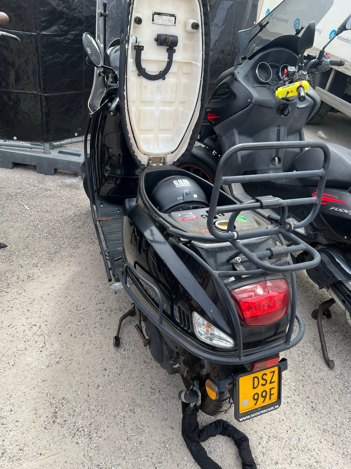 Riva Scooter, Ophalen, Gebruikt