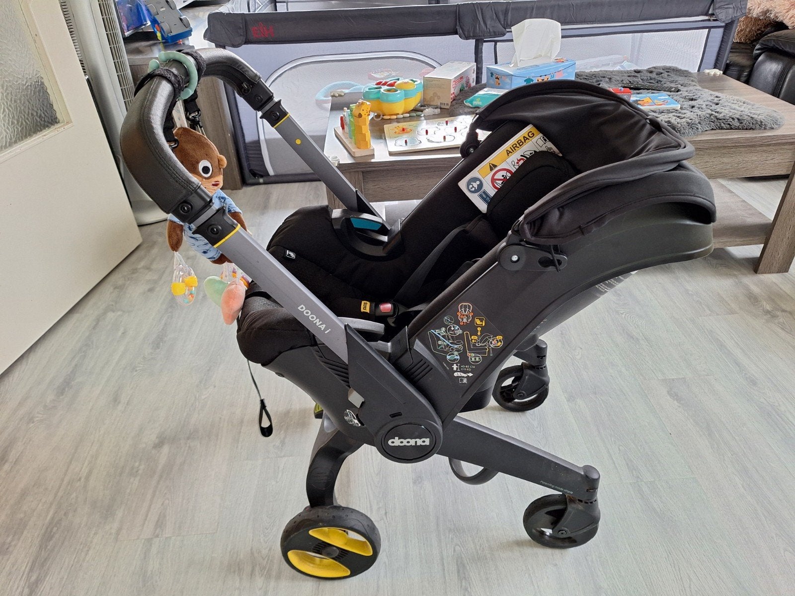 Doona i autostoel en kinderwagen in één, Overige merken, Ophalen of Verzenden, Zo goed als nieuw, Combiwagen