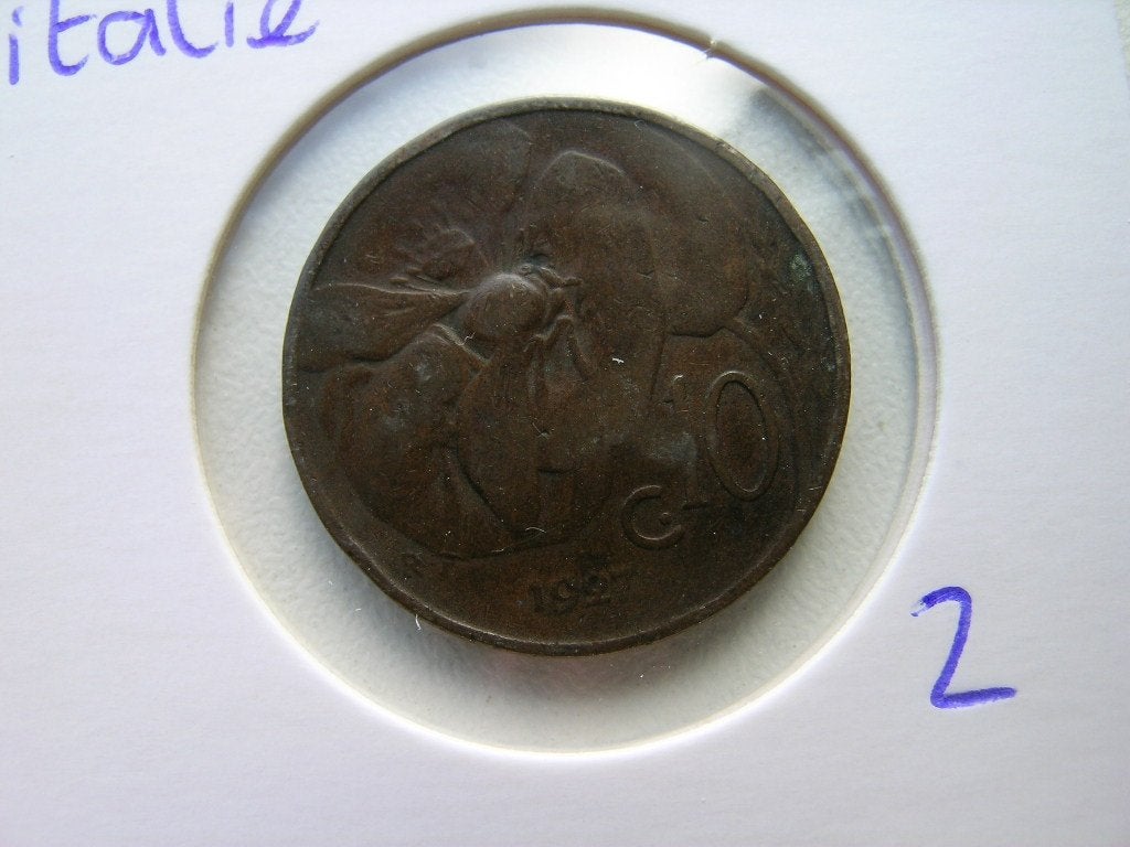 10 Centesimi 1927 Italie (nr 2), Ophalen of Verzenden, Italië, Losse munt