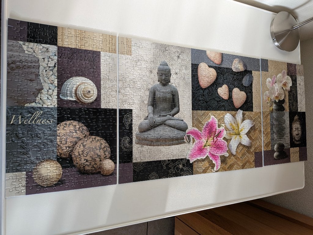 Legpuzzel 1000 stukjes, Ophalen, 500 t/m 1500 stukjes, Gebruikt, Legpuzzel