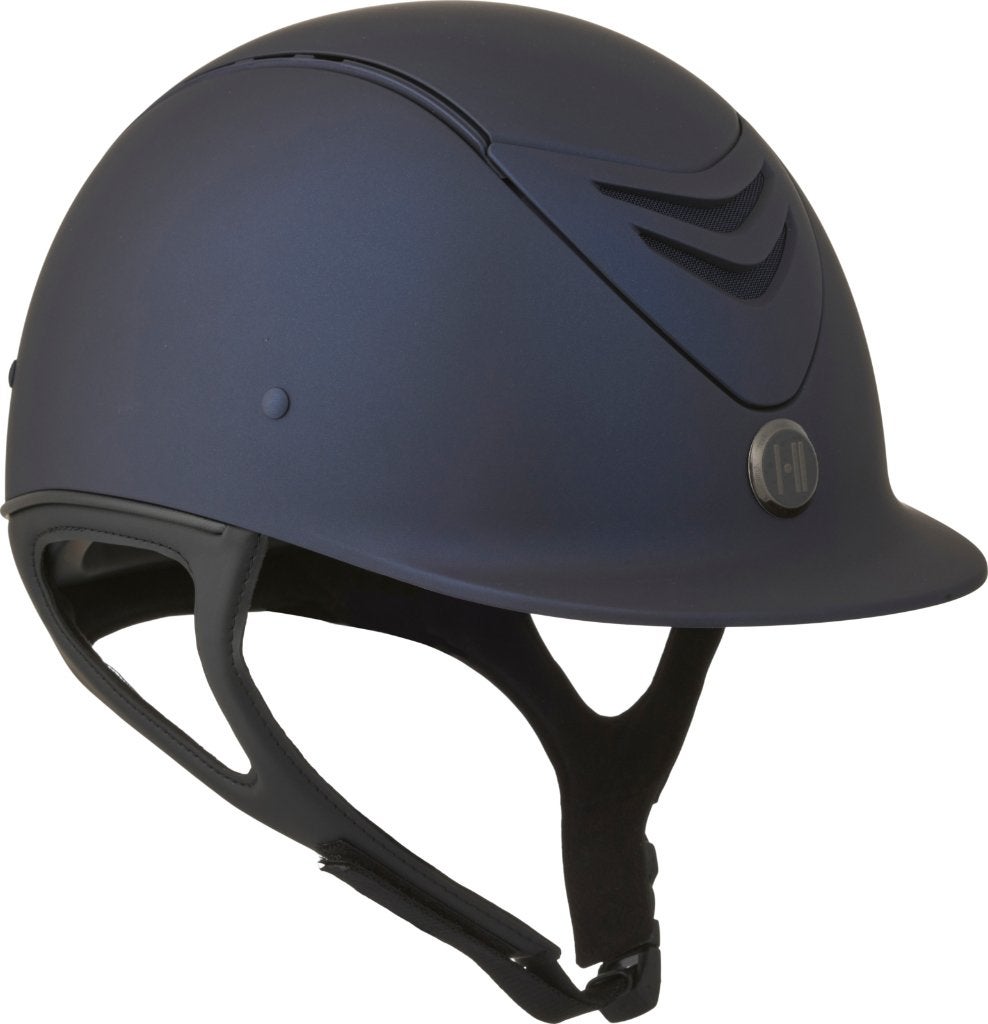 OneK Defender Convertible Matt, maat 1 (51-58 cm), Dieren en Toebehoren, Paardrijkleding, Blauw, Nieuw, Ophalen of Verzenden, Rijhelm/cap