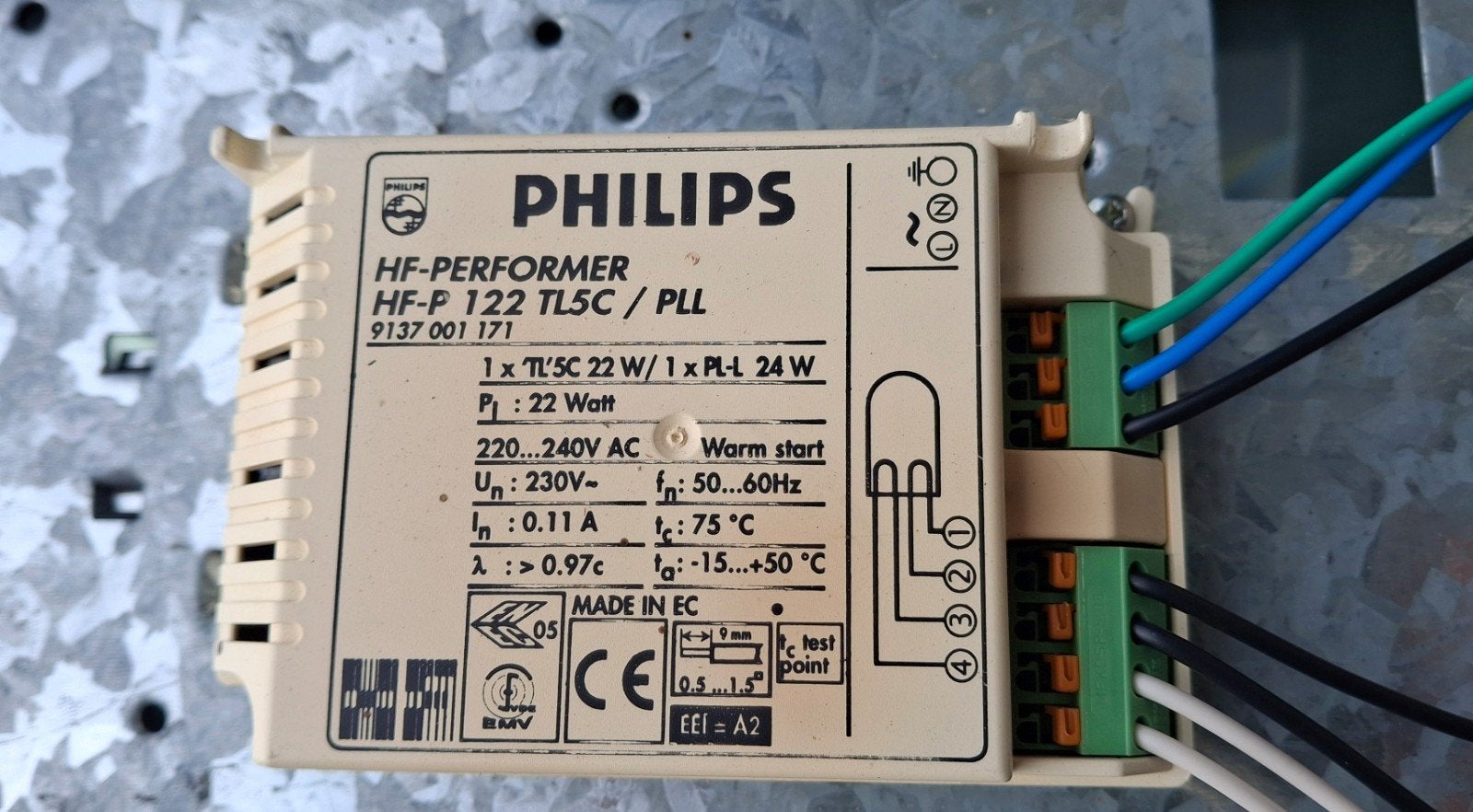 Philips HF-Performer HF-P 122 TL5C/PLL, Ophalen of Verzenden, Gebruikt, Overige typen