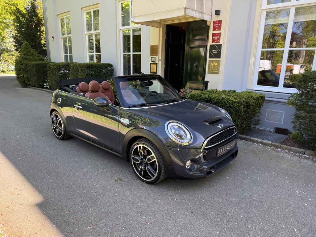 MINI Cabrio 2.0 Cooper S, H/K, Leder (bj 2017, automaat), Auto's, Mini, Bedrijf, Te koop, Cabrio, ABS, Achteruitrijcamera, Airbags