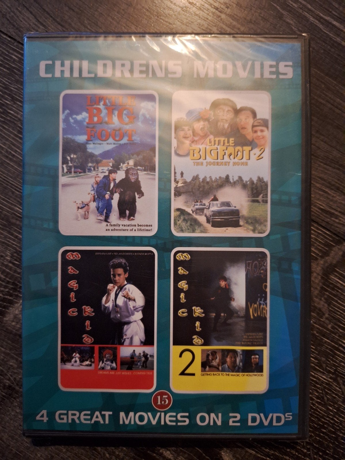 Childrens Movies: Little Bigfoot & Magic Kid (2 DVD's), Engels, Verzamelbox, Nederlands, Ophalen of Verzenden
