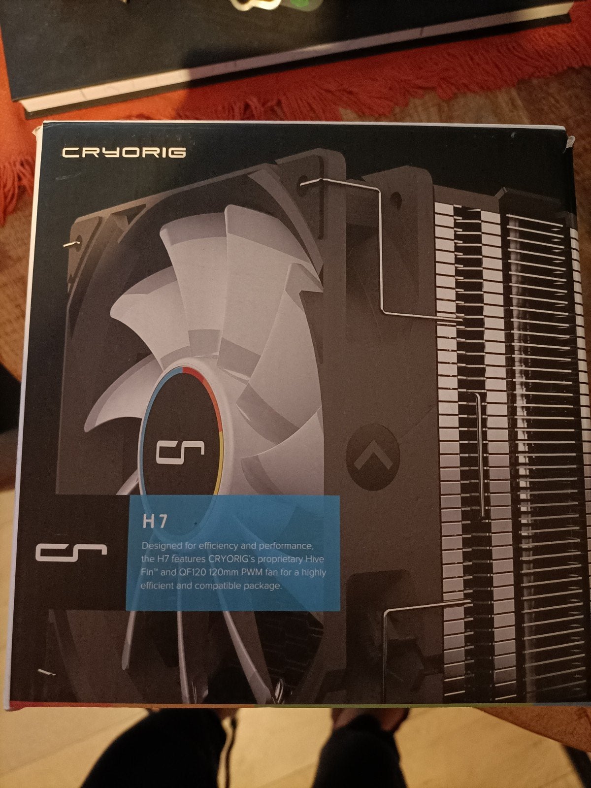 CRYORIG H7 CPU Koeler - Uitstekende Luchtkoeling, Computers en Software, Computerkoelers, Ophalen of Verzenden, Gebruikt, Luchtkoeling