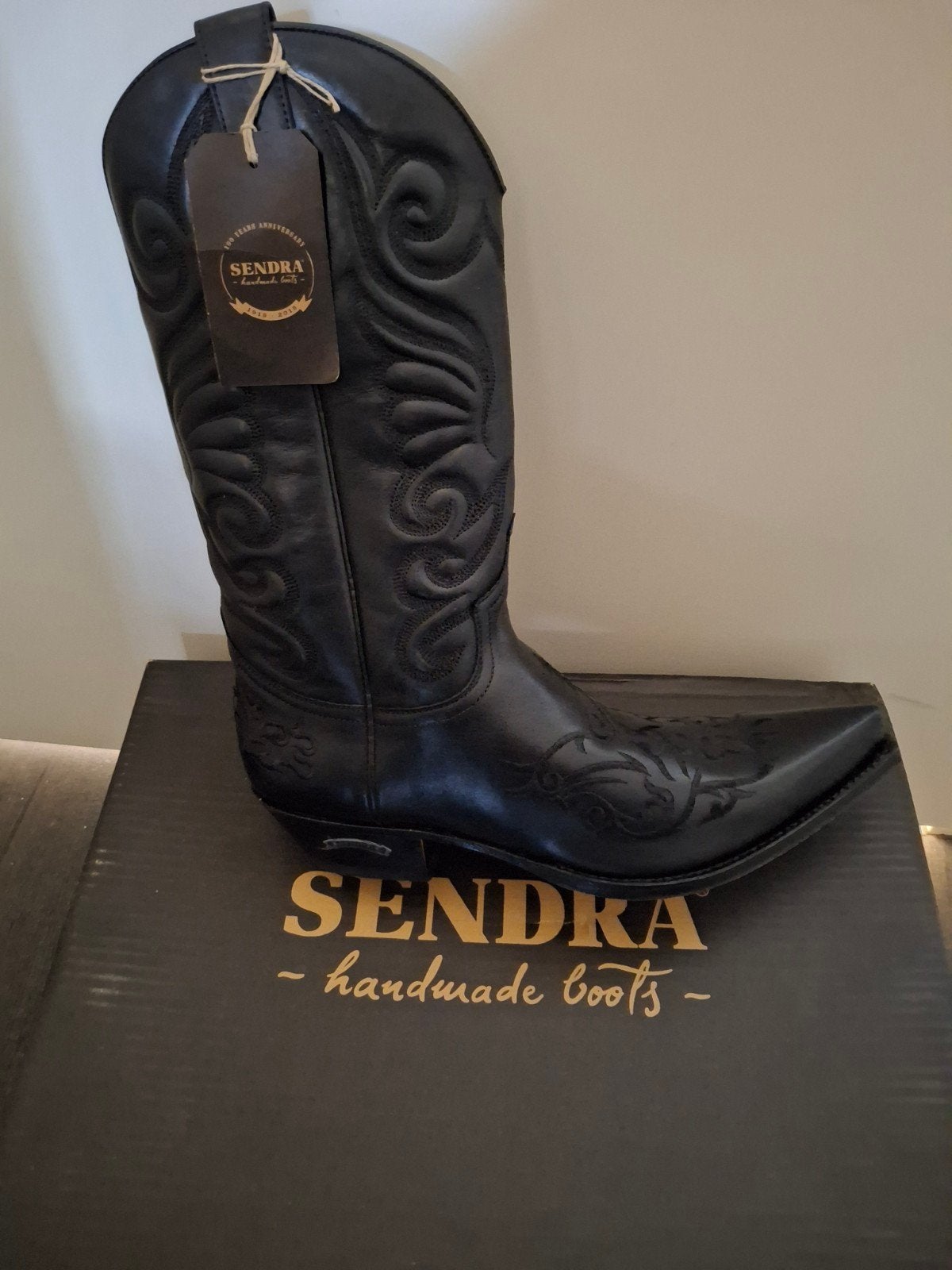 Sendra Cowboylaarzen Zwart - Nieuw met label, Ophalen of Verzenden, Nieuw, Zwart