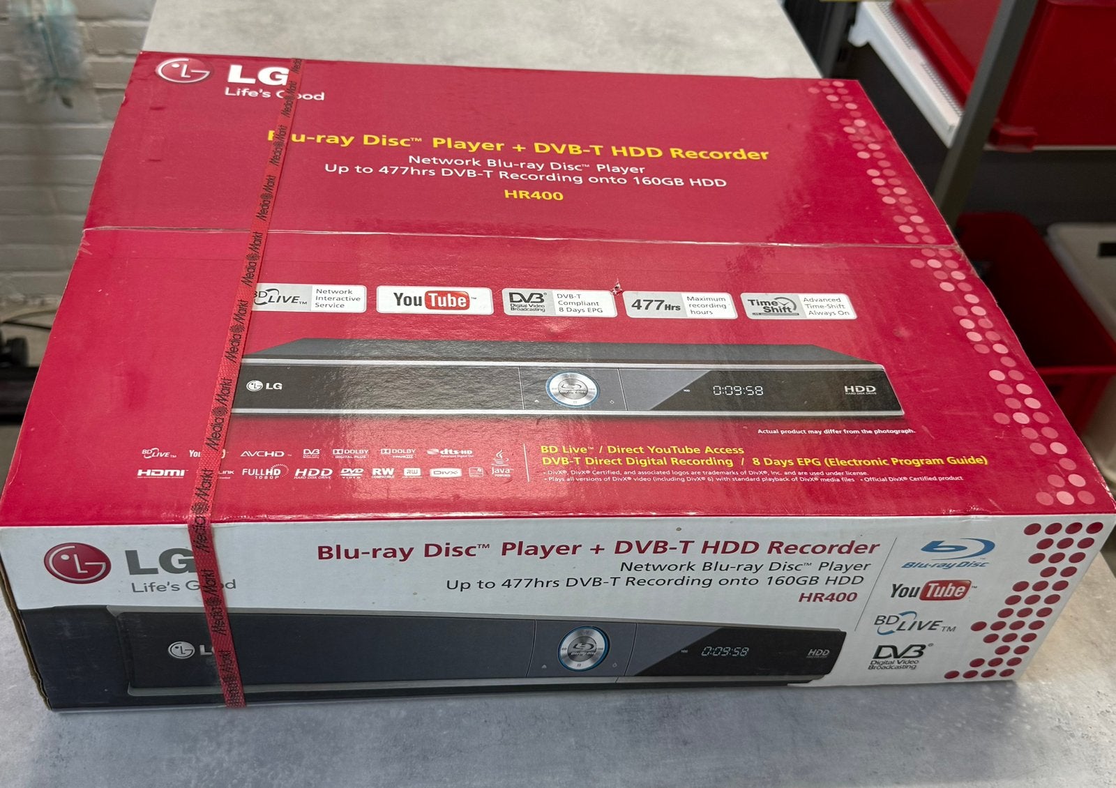 LG Blu-ray Disc Player + DVB-T HDD Recorder, Ophalen, Nieuw in verpakking
