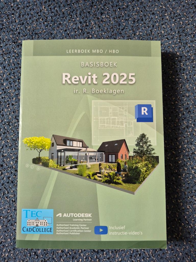 Revit 2025 - basisboek | R. Boeklagen, Ophalen of Verzenden, Zo goed als nieuw, R. Boeklagen, Nederlands