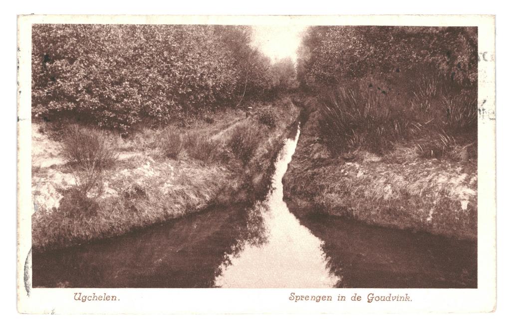 983709 Ugchelen Sprengen in de Goudvink Gld 1946 Gelopen, Ophalen of Verzenden, 1940 tot 1960, Gelopen, Gelderland