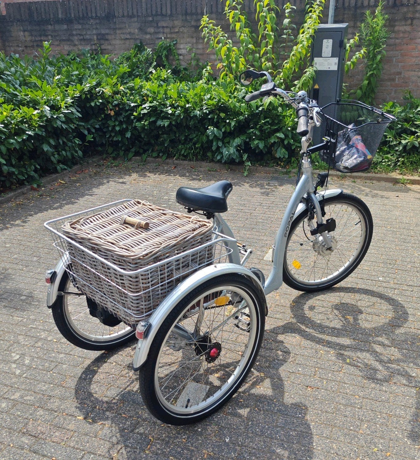 3-wieler e-bike lage instap transport balans seniorenfiets, Overige merken, Ophalen of Verzenden, Zo goed als nieuw, 51 tot 55 cm