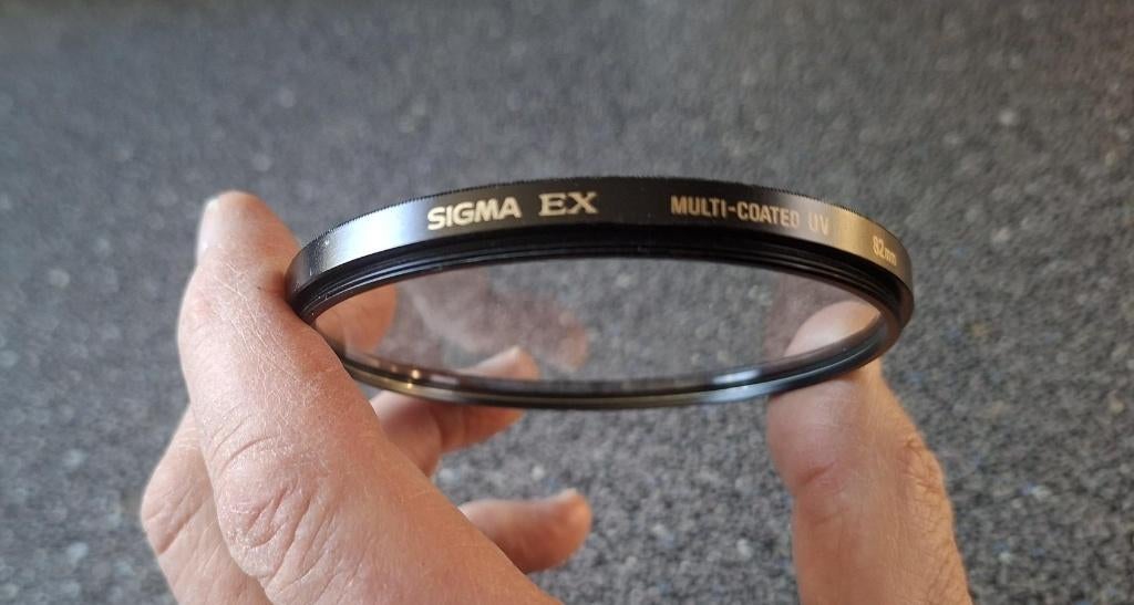 Sigma EX UV-filter 82 mm, Overige merken, UV-filter, Ophalen of Verzenden, Zo goed als nieuw