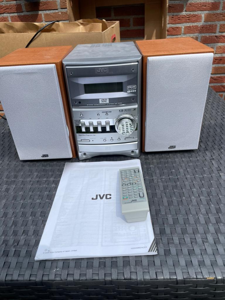 JVC Stereo toren met 2 speakers, Ophalen, Zo goed als nieuw, Speakers, JVC