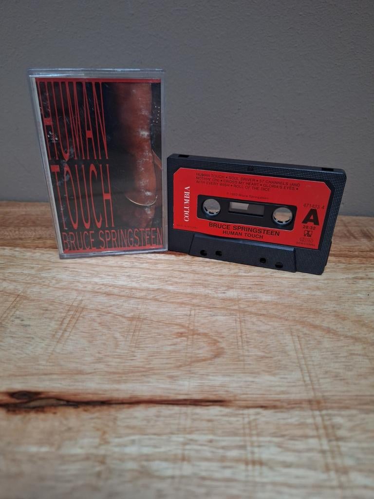 Bruce Springsteen - Human Touch (Cassette), Cd's en Dvd's, Cassettebandjes, 1 bandje, Ophalen of Verzenden, Zo goed als nieuw