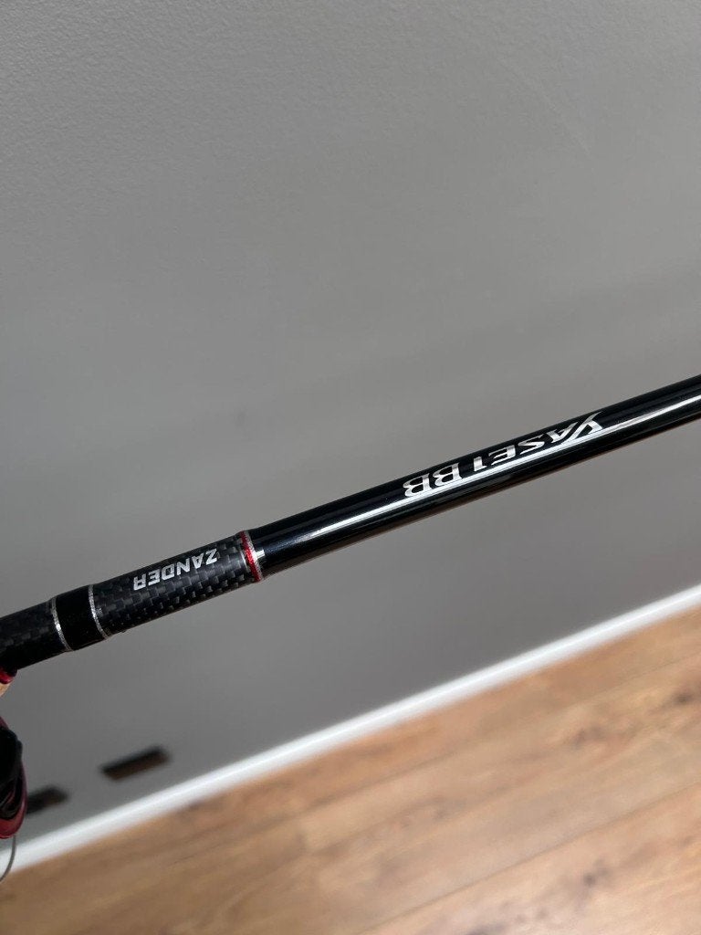 Shimano Yasei BB Zander + Shimano Sienna 2500, Ophalen, Zo goed als nieuw, Complete hengel
