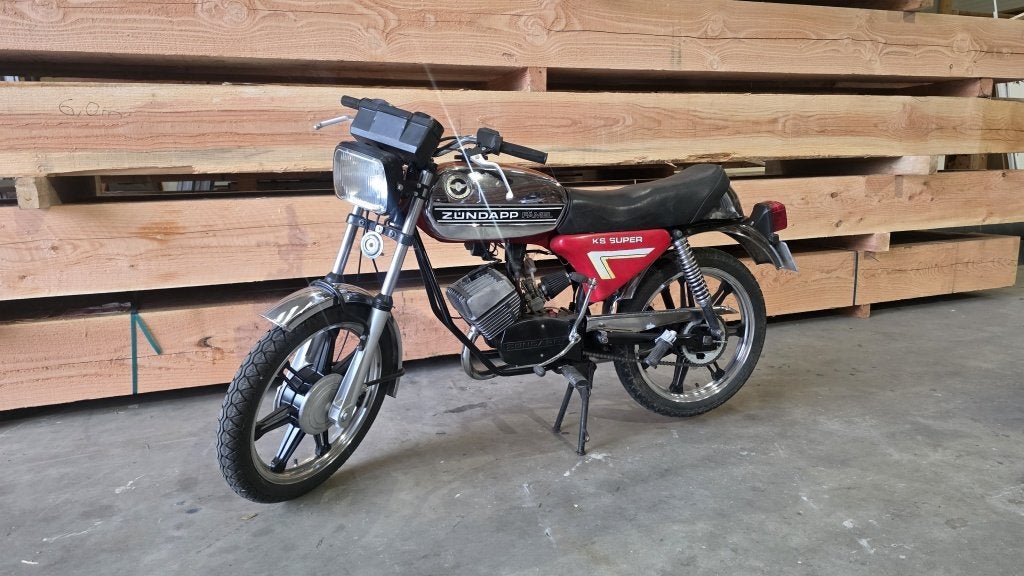 Zündapp Bromfiets KS Super - Oldtimer - Brommer (bj 2005), Overige carrosserieën, 83 kg, Bedrijf, Handgeschakeld