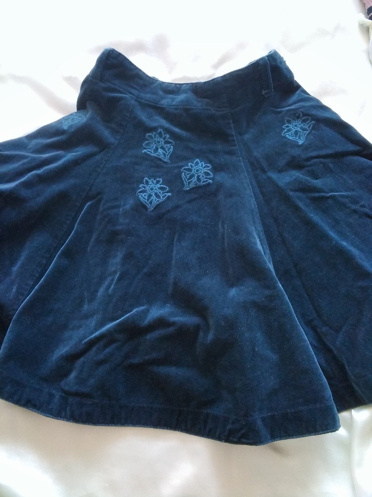 fluwelen rok maat 122, Kinderen en Baby's, Ophalen of Verzenden, Zo goed als nieuw, Meisje, Jurk of Rok