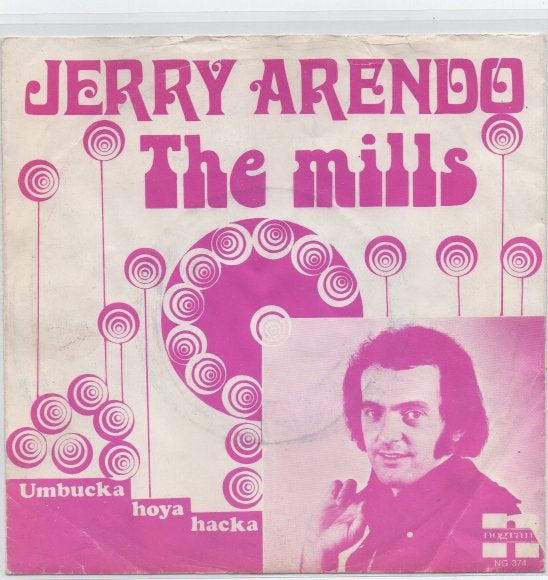 Jerry Arendo- The Mills, Verzenden, 7 inch, Nederlandstalig, Fotohoes