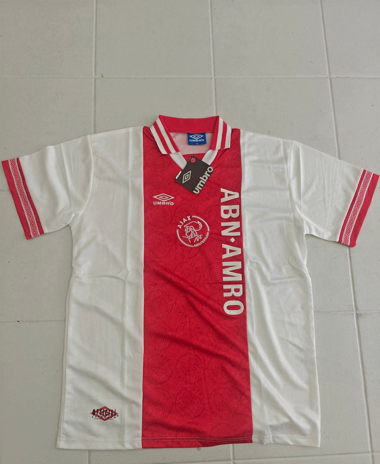 Ajax 94-95 - Thuisshirt Maat 2XL - Nieuw met labels, Sport en Fitness, Ophalen, Nieuw, Overige typen