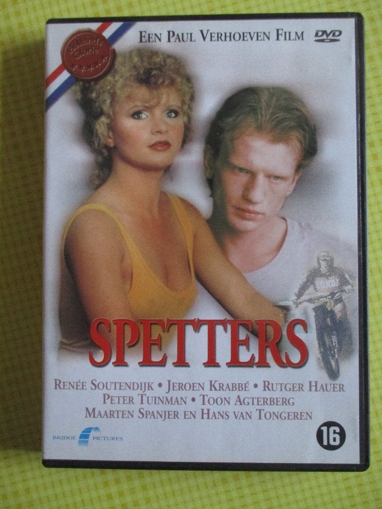 Spetters - DVD ( Renee Soutendijk ), Cd's en Dvd's, Dvd's | Nederlandstalig, Vanaf 16 jaar, Ophalen of Verzenden, Zo goed als nieuw