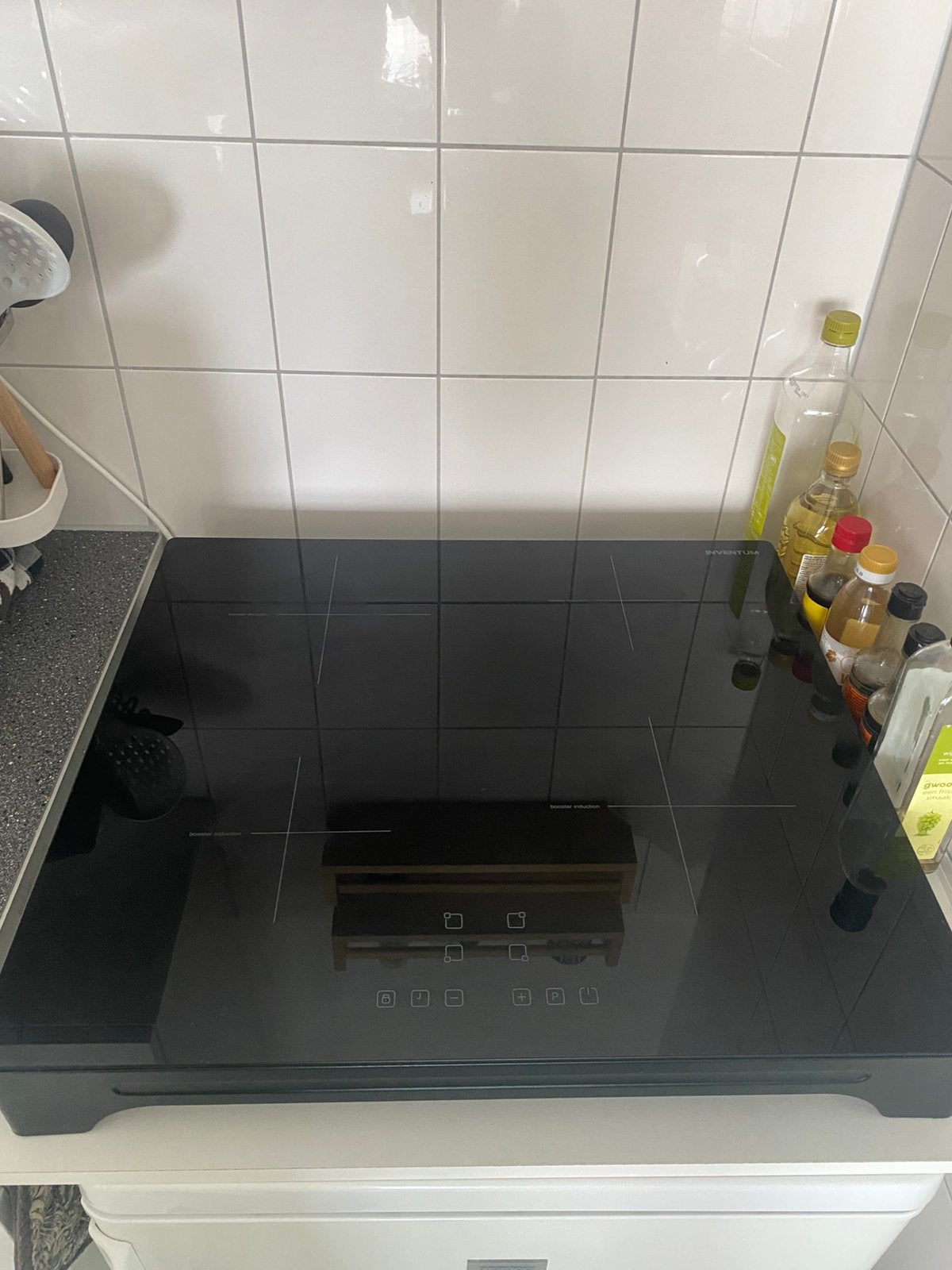 Inductiekookplaat Inventum, Witgoed en Apparatuur, Kookplaten, Ophalen, 4 kookzones, Zo goed als nieuw, Inductie