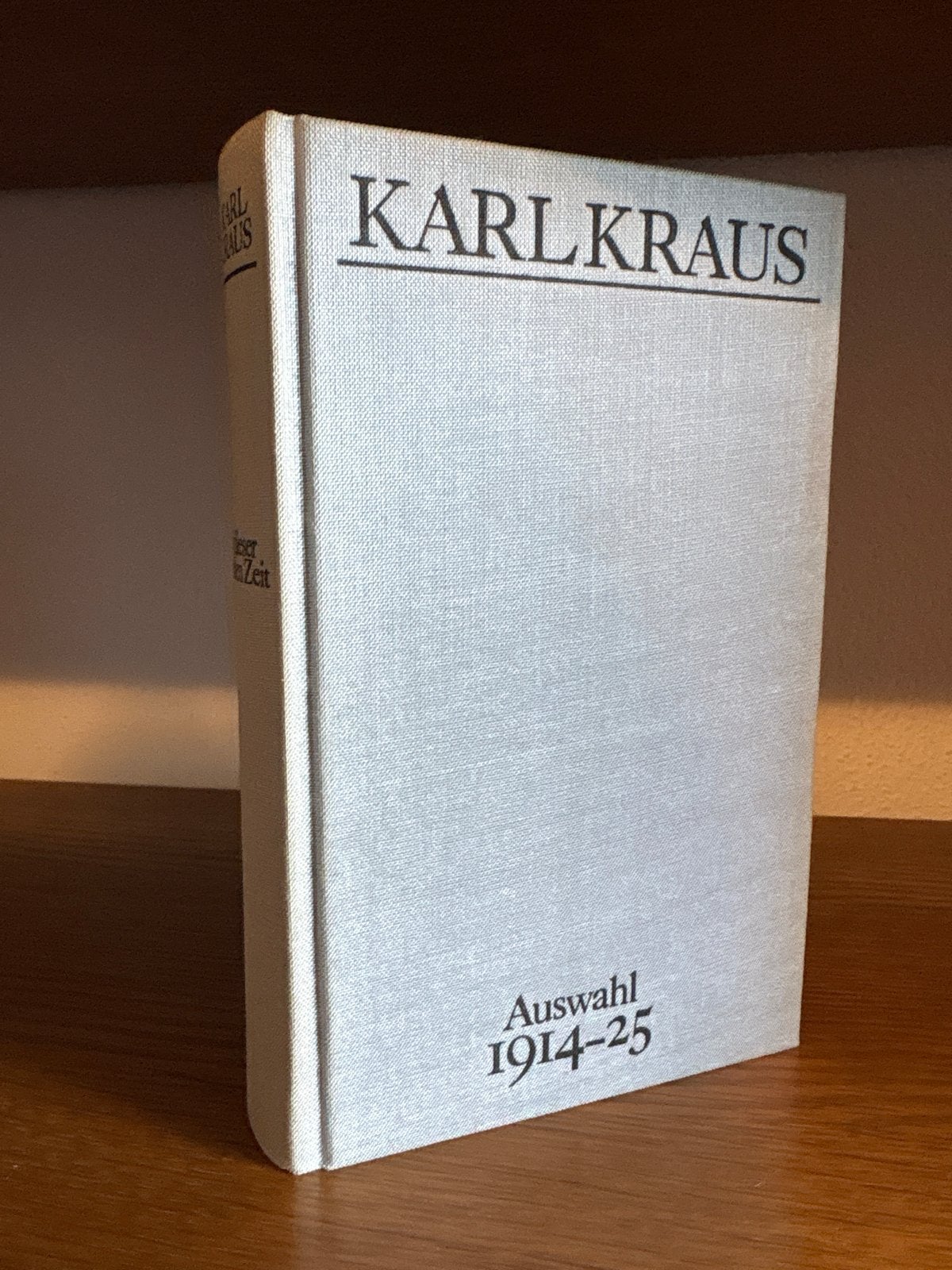 Karl Kraus - Auswahl 1914-25 (Boek), Ophalen of Verzenden, Zo goed als nieuw, Europa overig