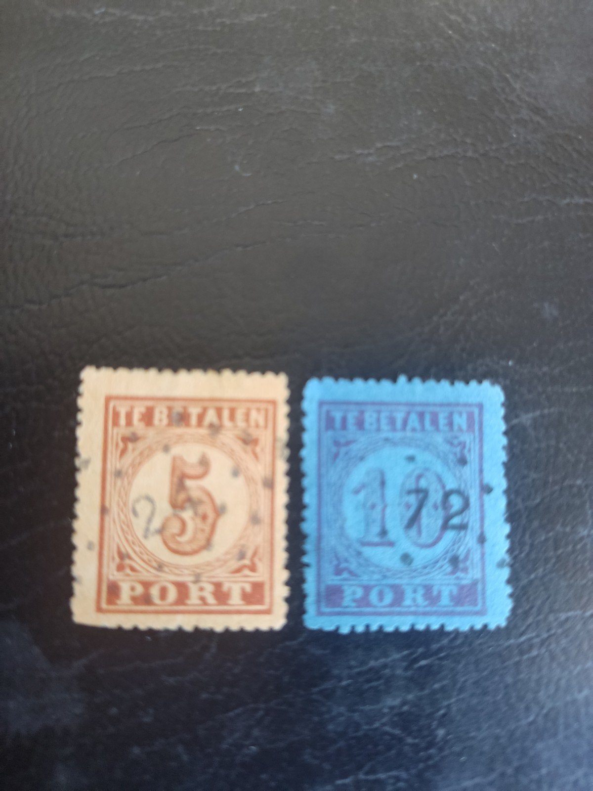 port 1 en 2, Ophalen of Verzenden, Gestempeld