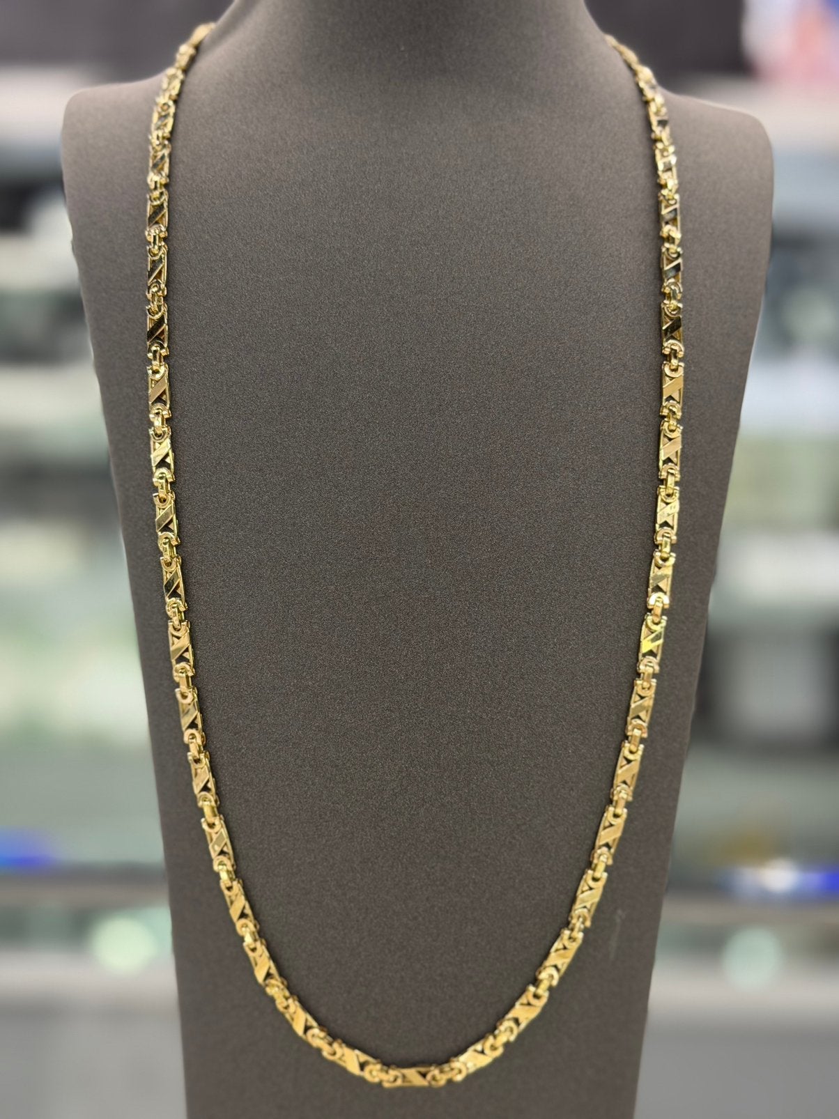 14 Karaat Goud - Valentino Ketting - Nieuw - 26.07 Gram, Ophalen of Verzenden, Nieuw, Goud
