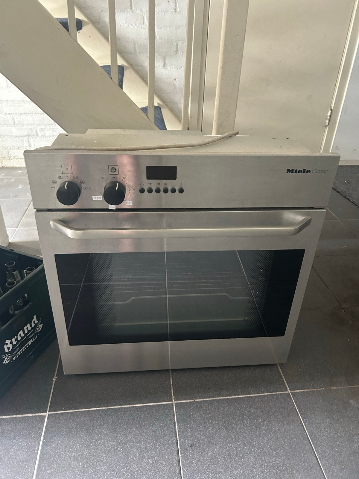 Miele Classic Inbouw Oven - Roestvrij Staal, Ophalen, Gebruikt, Oven, Inbouw