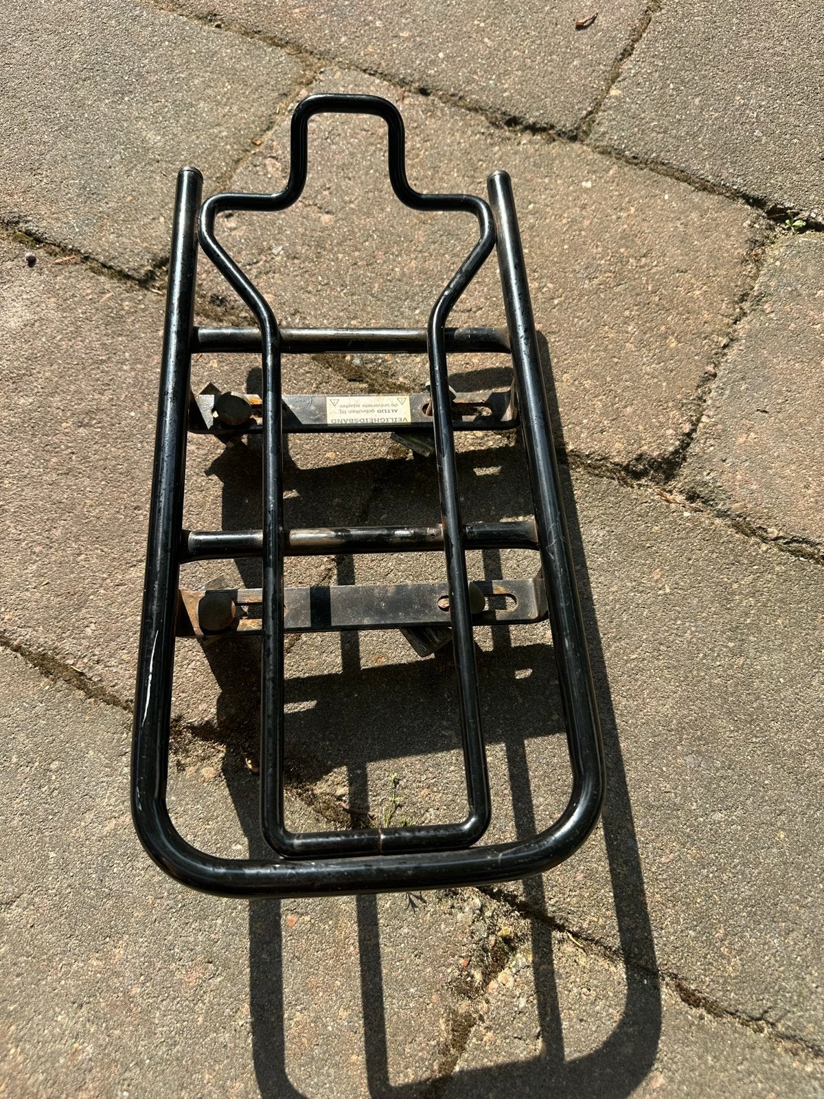 Adapter voor kinderzitje bagagedrager, Ophalen, Gebruikt