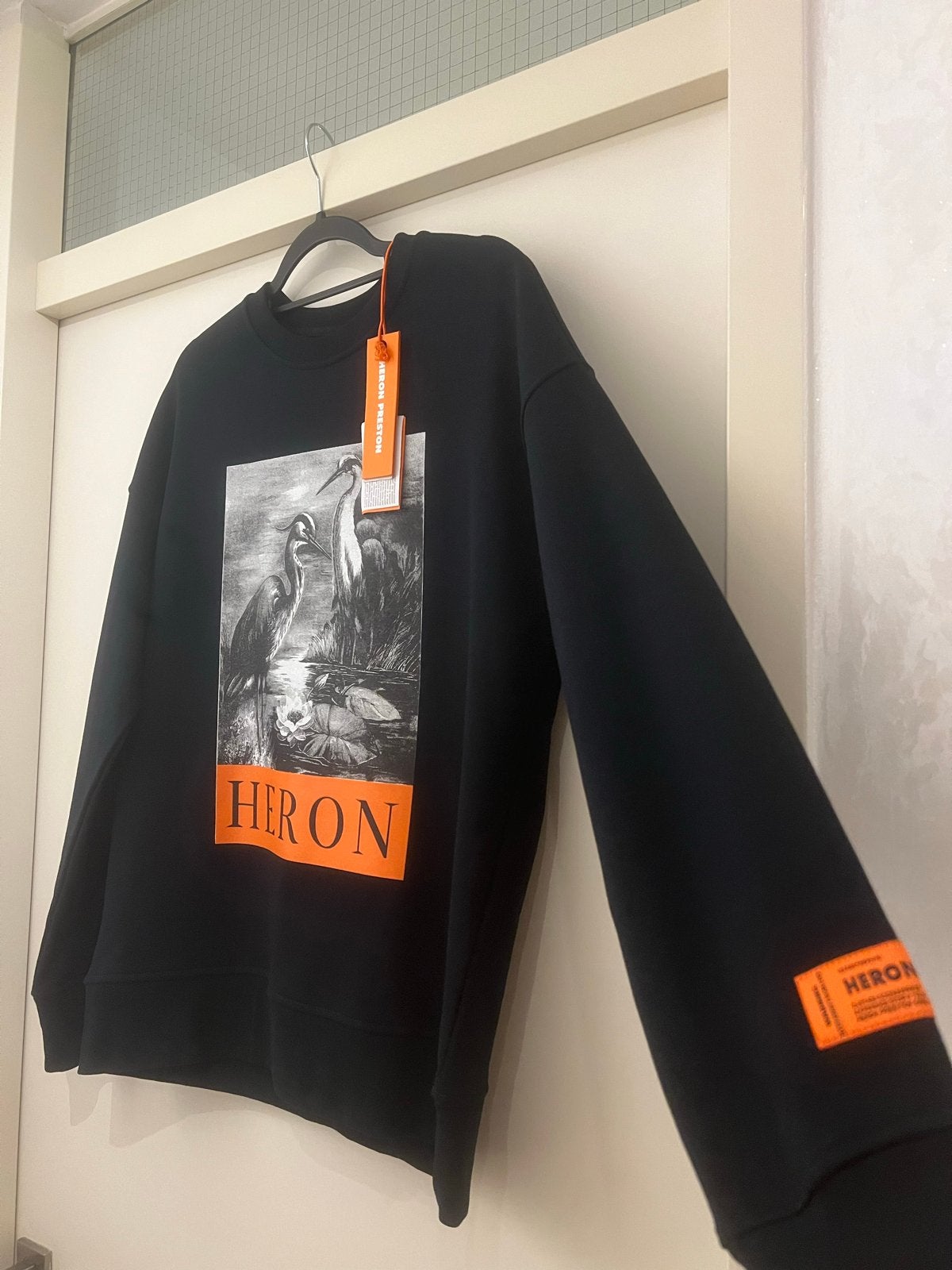 Heron Preston Sweater - Nieuw, Ophalen of Verzenden, Nieuw, Maat 46 (S) of kleiner, Zwart