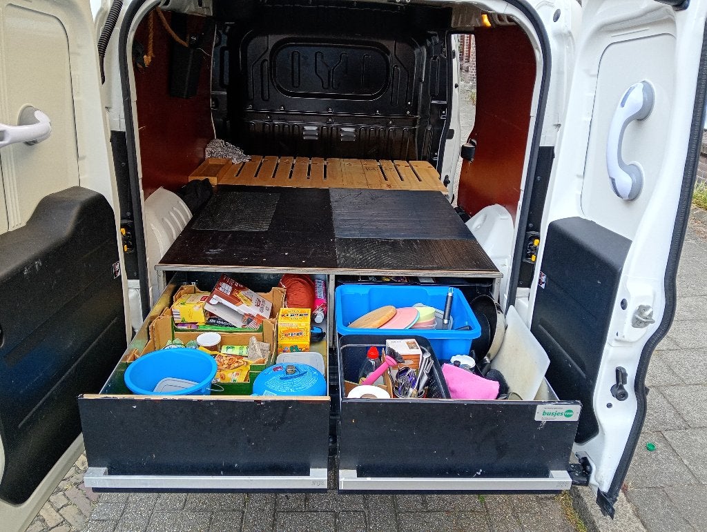 Camperbox of bedrijfsinrichting, Ophalen, Gebruikt