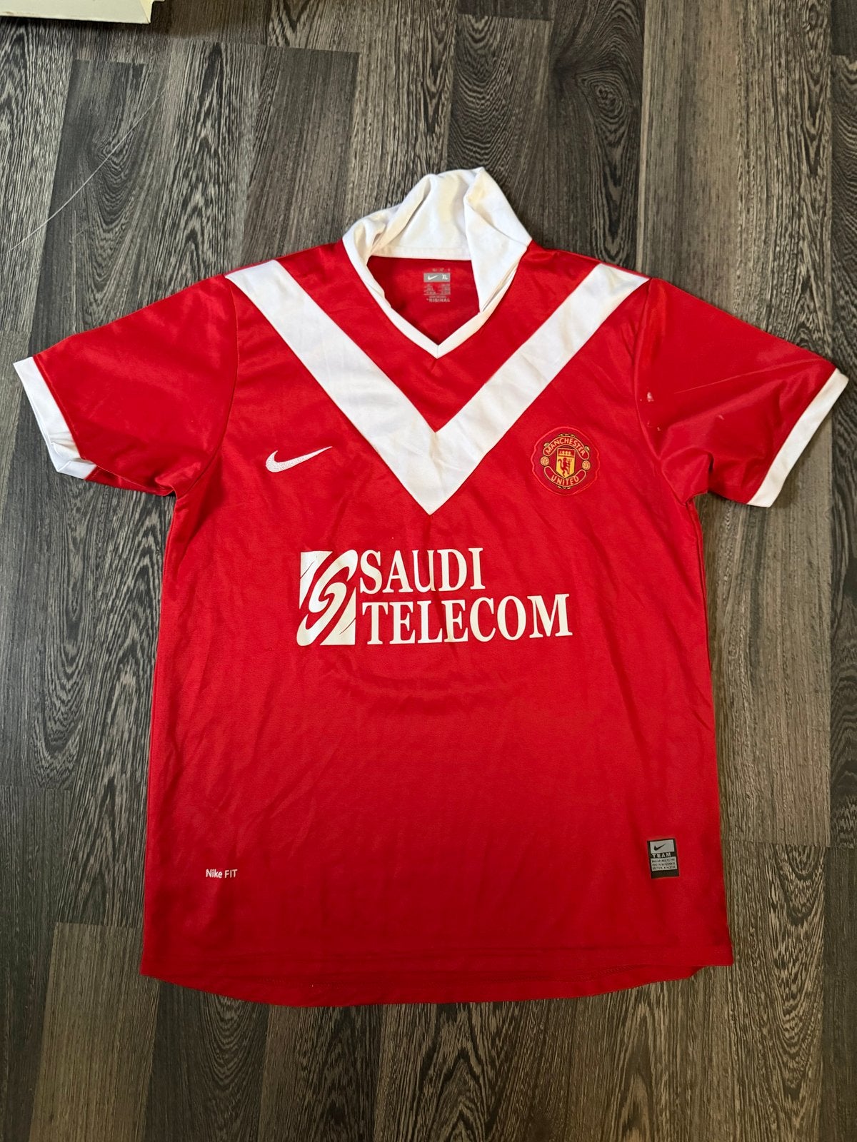 Manchester United Rooney 10 Thuisshirt Nike XL, Verzenden, Overige typen, Maat 56/58 (XL), Gedragen