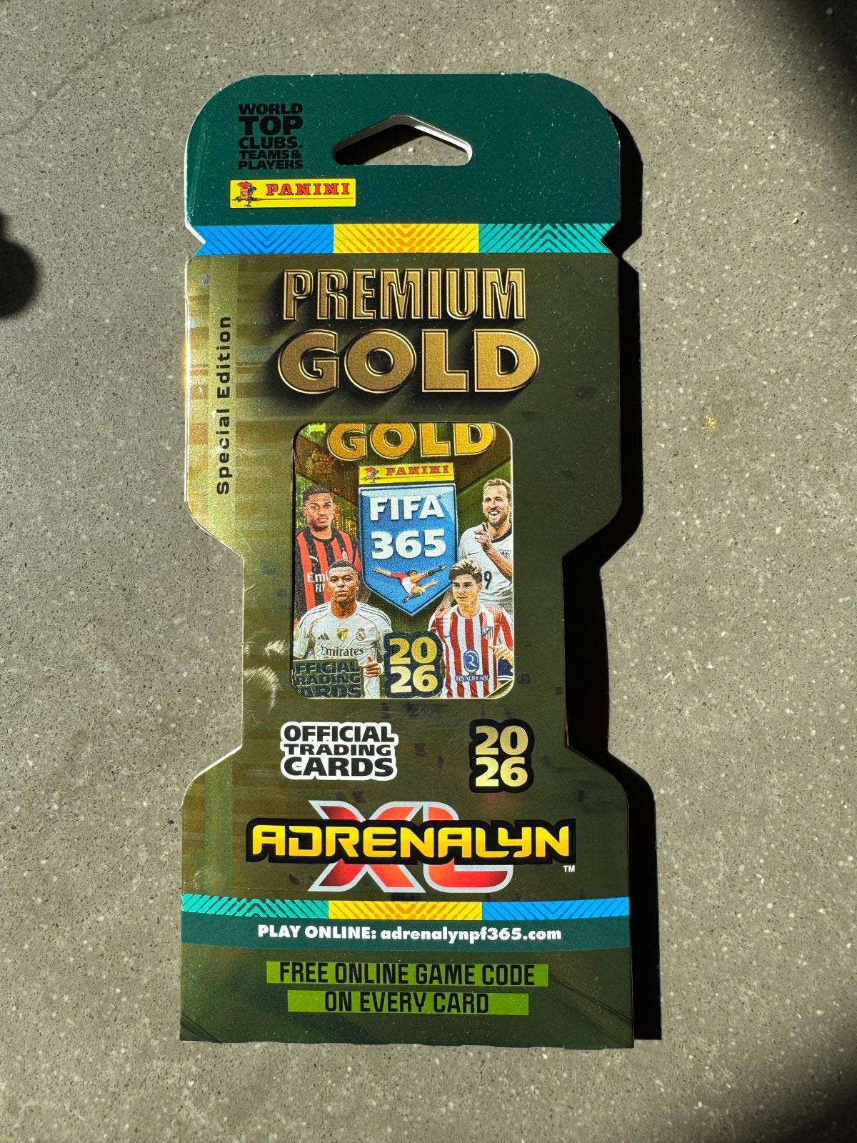 Panini FIFA 365 Adrenalyn XL 2026 Premium Gold Pack, Ophalen of Verzenden, Nieuw, Meerdere plaatjes