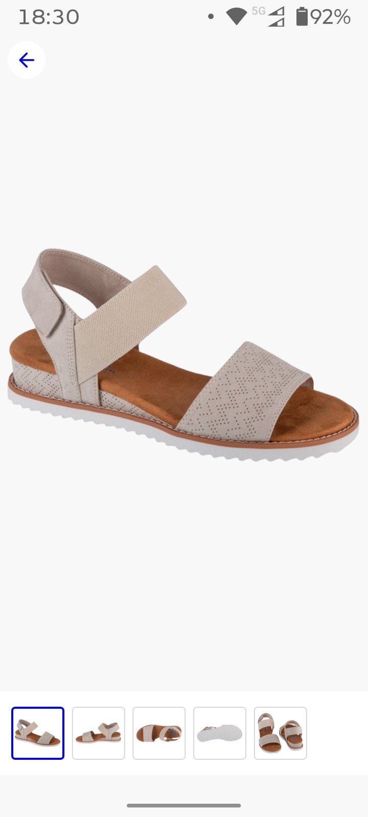 Skechers Bobs sandalen off-white maat 40 nieuw, Ophalen, Skechers Bobs, Wit, Nieuw