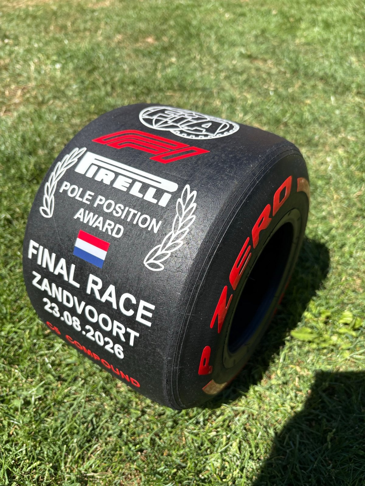 Unieke F1 Pole Position Band Zandvoort 2026 C5 Compound, Ophalen of Verzenden, Nieuw, Formule 1