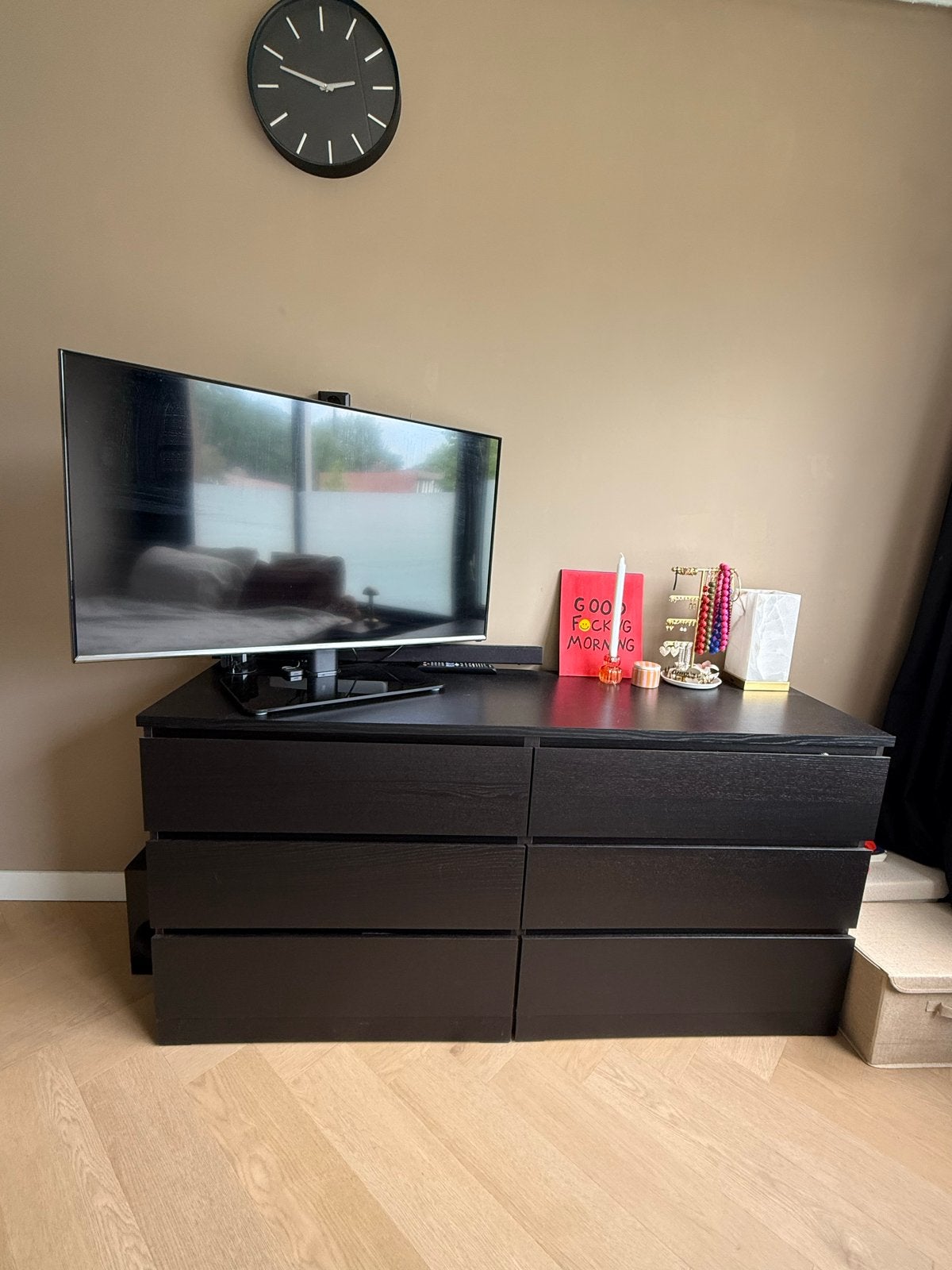 Ikea MALM ladekast met 6 laden - Zo goed als nieuw, Ophalen, 5 laden of meer, 150 tot 200 cm, Zo goed als nieuw