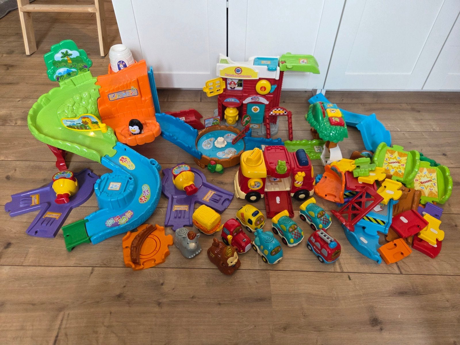 Grote VTech Toet Toet Auto's en Zoef Zoef Dieren collectie, Ophalen, Gebruikt, Jongen of Meisje