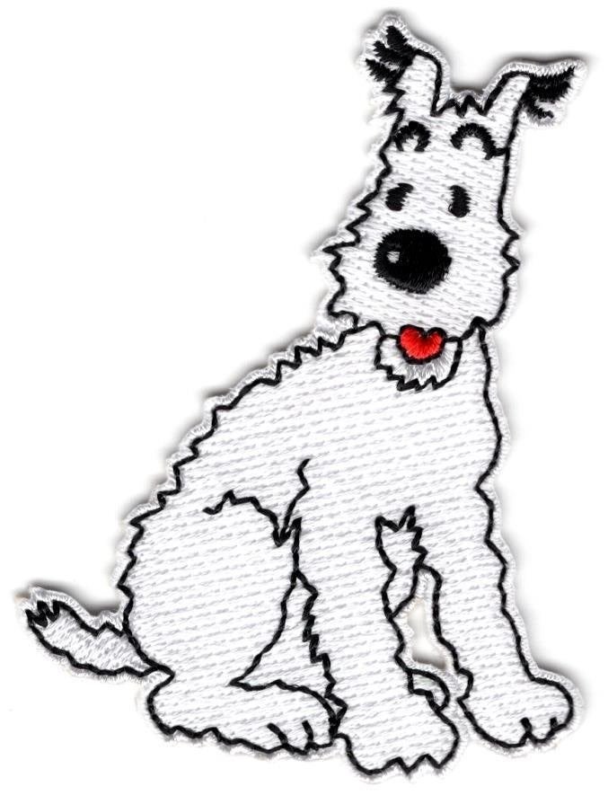 Bobbie Kuifje Tintin patch embleem #1, Verzenden, Nieuw, Shirt