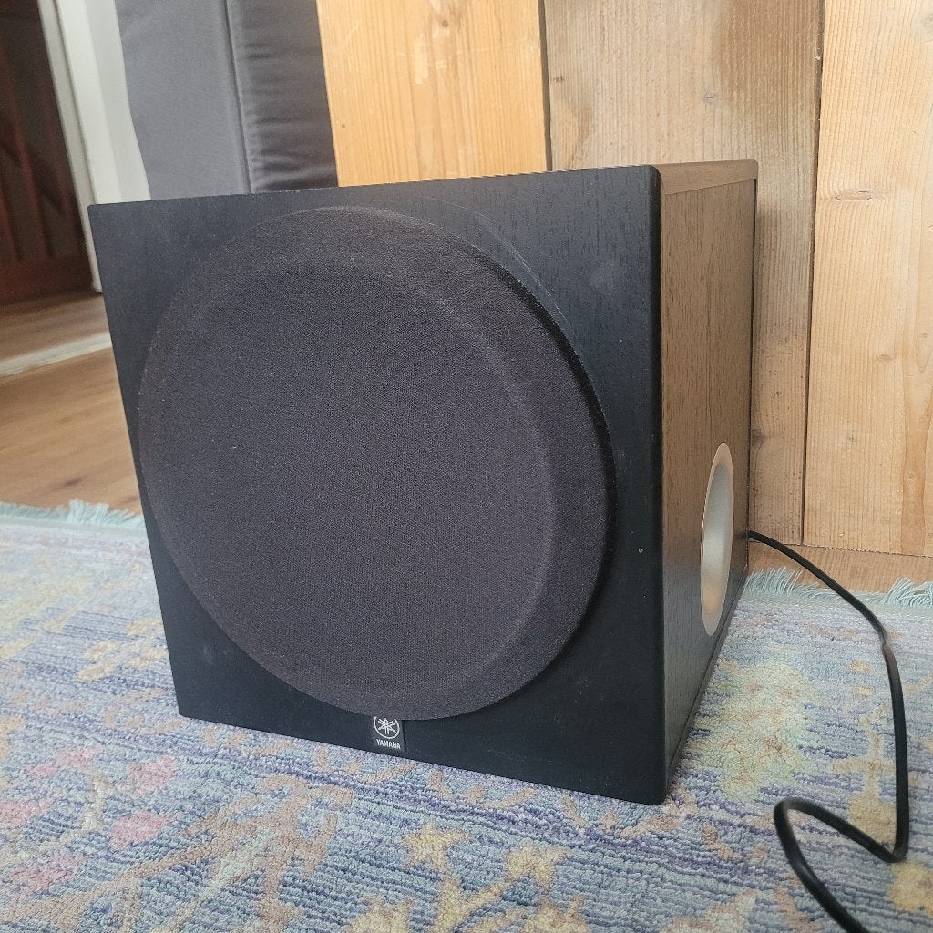 Yamaha subwoofer YST SW012, Ophalen, Subwoofer, Yamaha, Zo goed als nieuw