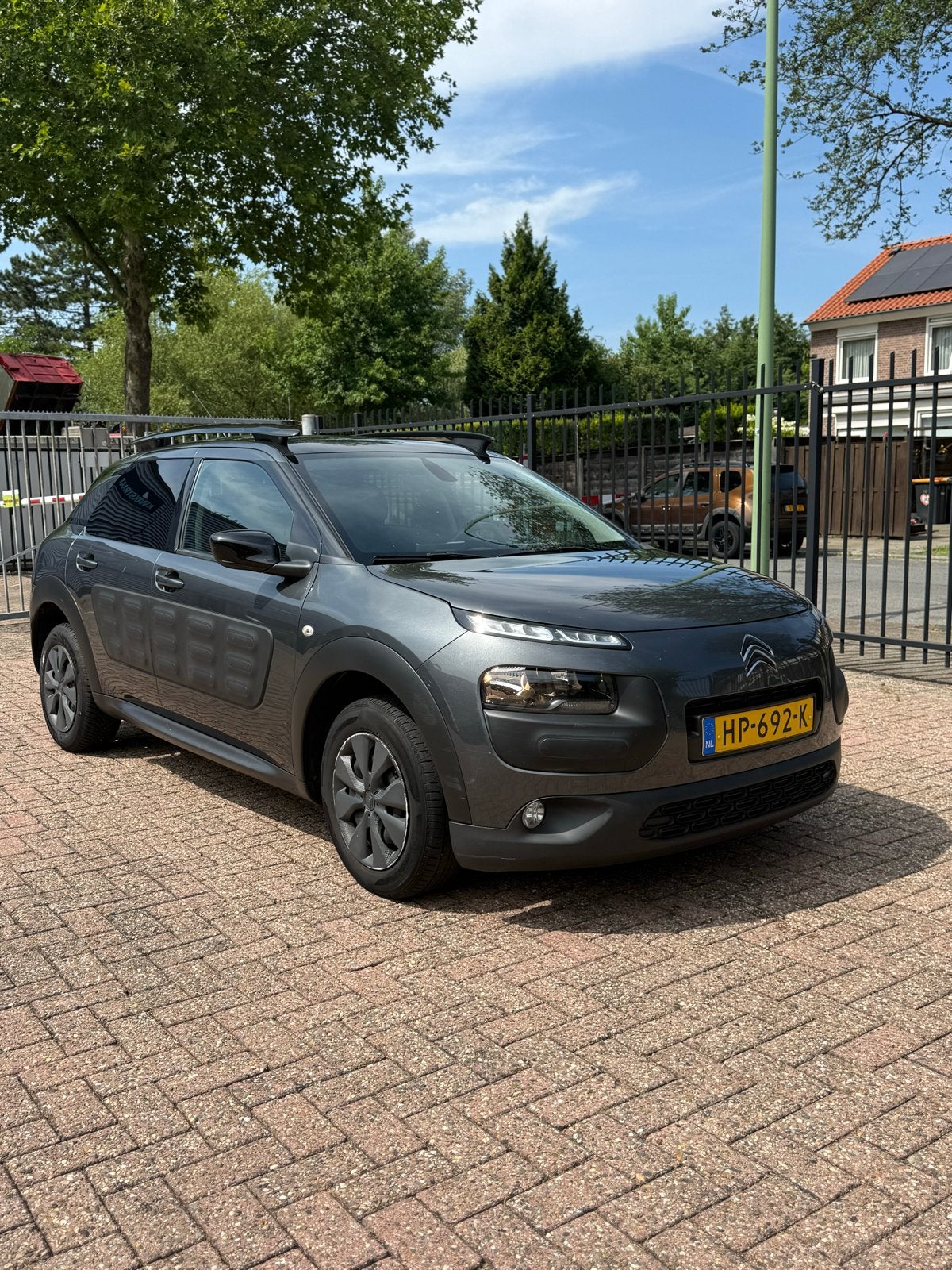 Citroën C4 Cactus 1.6 Blue HDI 100 Airdream 2015 Grijs, Auto's, Citroën, Voorwielaandrijving, 96 €/maand, Origineel Nederlands