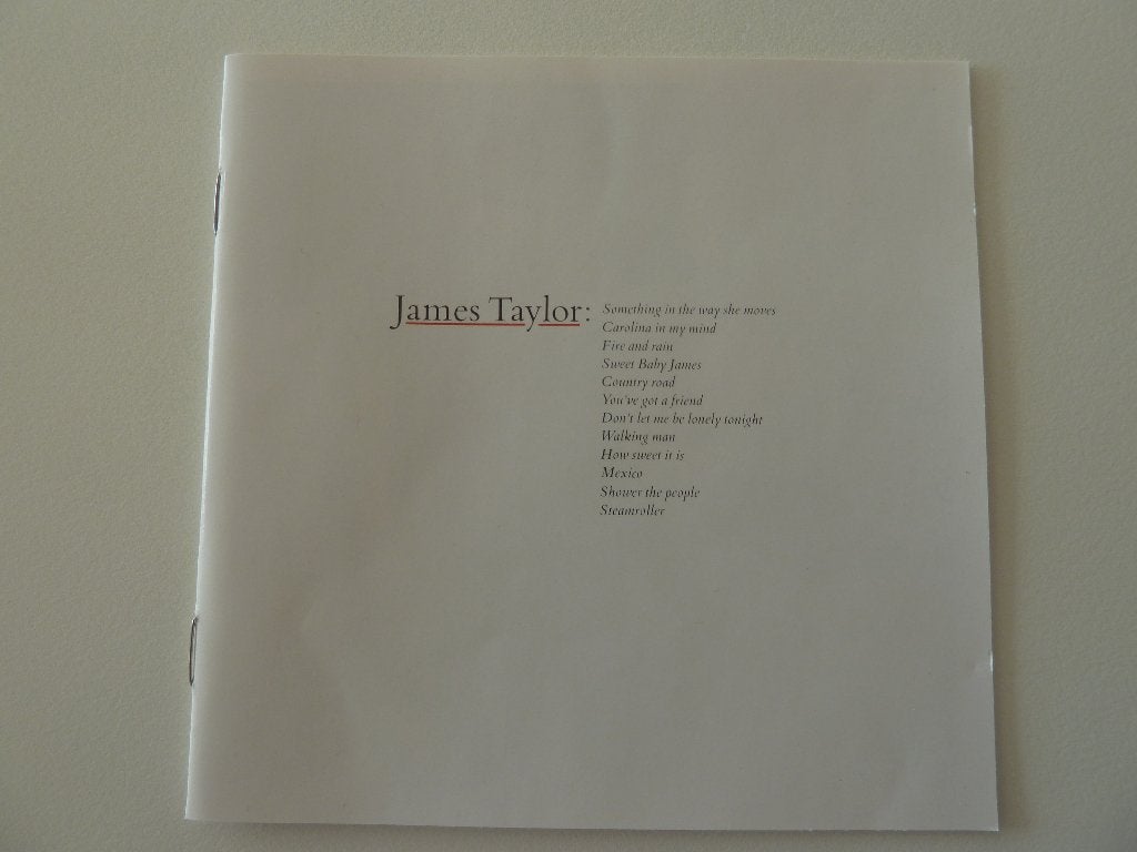 James Taylor - Greatest Hits, Cd's en Dvd's, Ophalen of Verzenden, Zo goed als nieuw, Poprock, Verzamelalbum